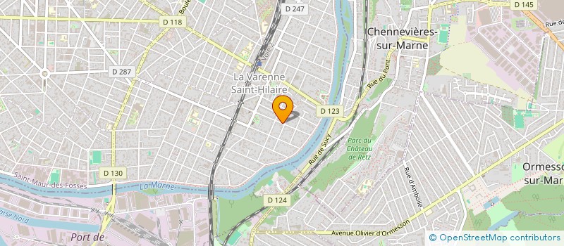 localisation de l'entreprise PAMAPIV14 à SAINT-MAUR-DES-FOSSES