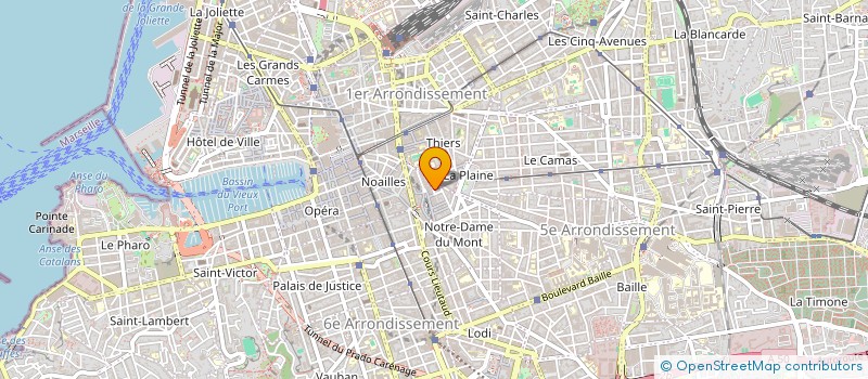 localisation de l'entreprise PAMARA à MARSEILLE