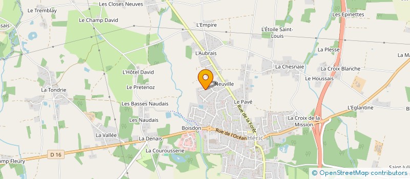 localisation de l'entreprise PAMATI  HERIC