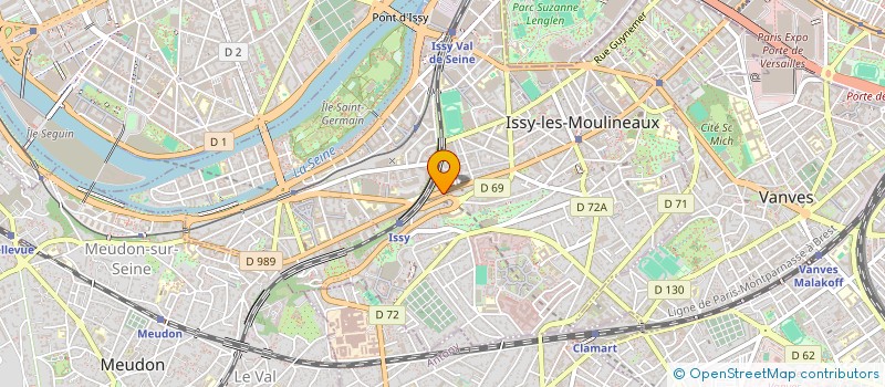 localisation de l'entreprise PAMATXI LE MAIL à ISSY-LES-MOULINEAUX