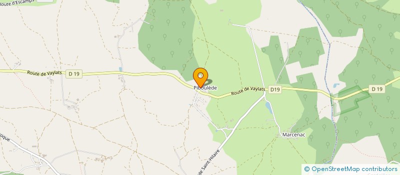 localisation de l'entreprise PAMDAM  LALBENQUE