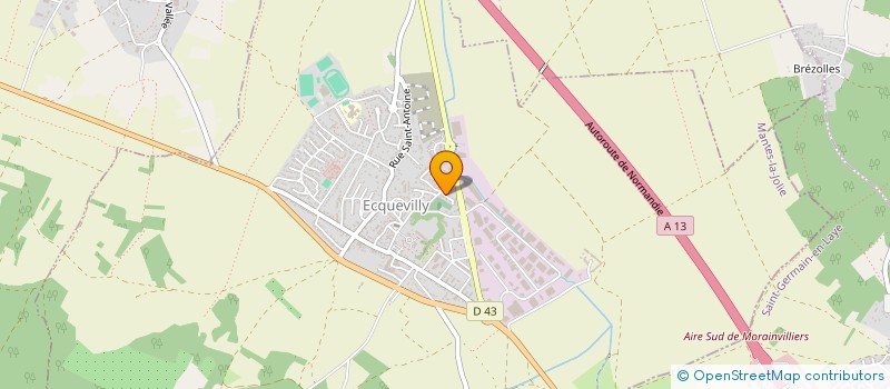 localisation de l'entreprise PAMDO  ECQUEVILLY