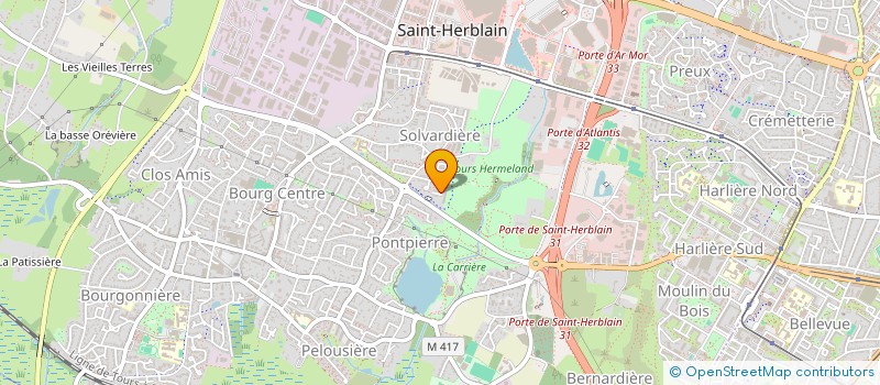 localisation de l'entreprise PAME KEIGNAN ENTREPRISES à SAINT-HERBLAIN