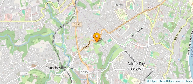 localisation de l'entreprise PAMEA  FRANCHEVILLE