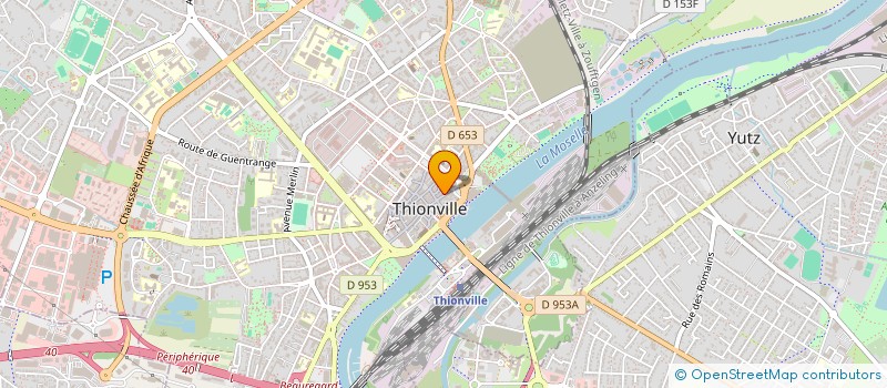 localisation de l'entreprise PAMECO à THIONVILLE