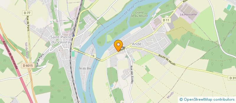 localisation de l'entreprise PAMETHE  ANDE