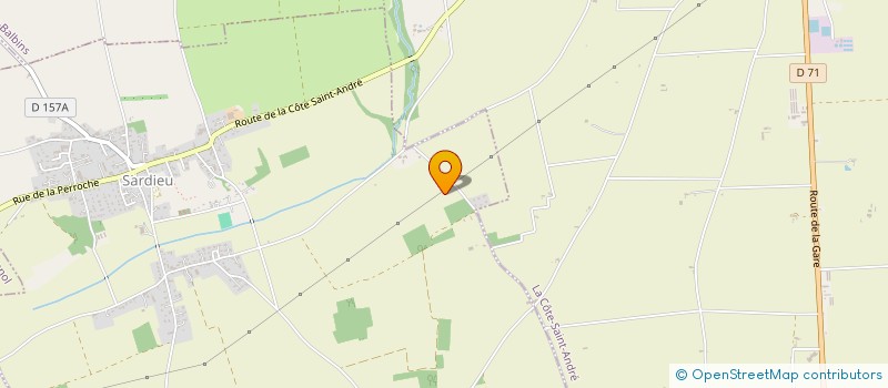 localisation de l'entreprise PAMF  SARDIEU