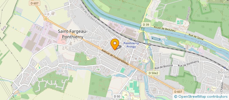 localisation de l'entreprise PAMI à SAINT-FARGEAU-PONTHIERRY