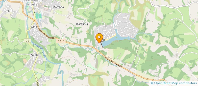 localisation de l'entreprise PAMI  SAINT-PEE-SUR-NIVELLE