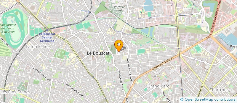 localisation de l'entreprise PAMI1  LE BOUSCAT