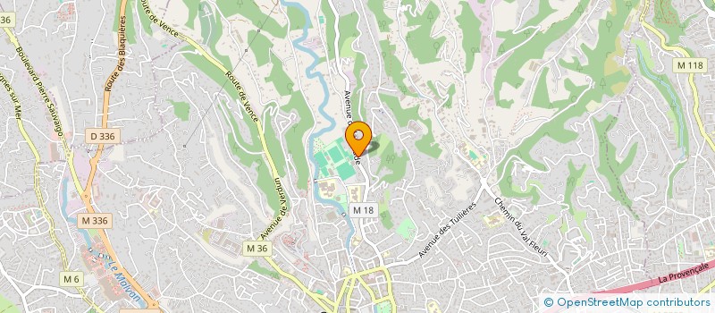 localisation de l'entreprise PAMIC  CAGNES-SUR-MER