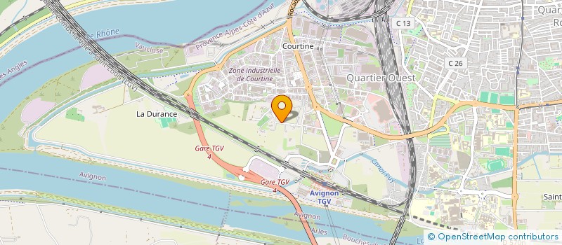 localisation de l'entreprise PAMICHE  AVIGNON