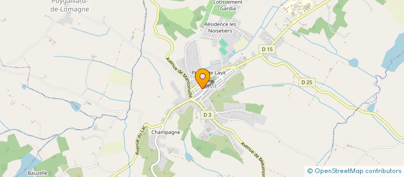 localisation de l'entreprise PAMIMADONA  LAVIT