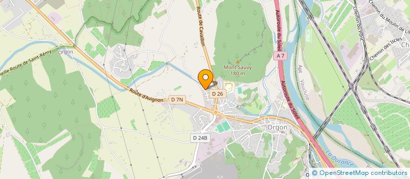 localisation de l'entreprise PAMIPAIN  ORGON