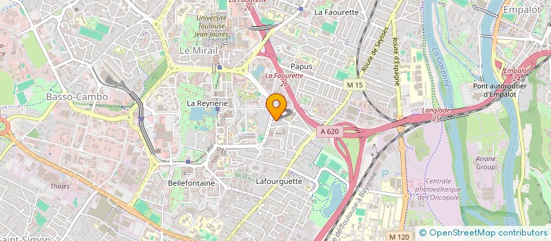 localisation de l'entreprise PAMIR (ASSOCIATION DES AFGHANS DE TOULOUSE) à TOULOUSE