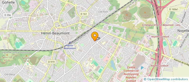 localisation de l'entreprise PAMKENCHOU à HENIN-BEAUMONT