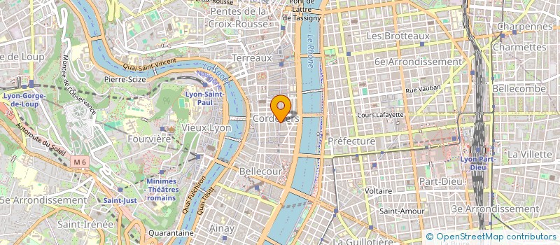 localisation de l'entreprise PAMLYON  LYON