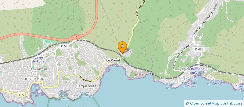 localisation de l'entreprise PAMMY  CARRY-LE-ROUET