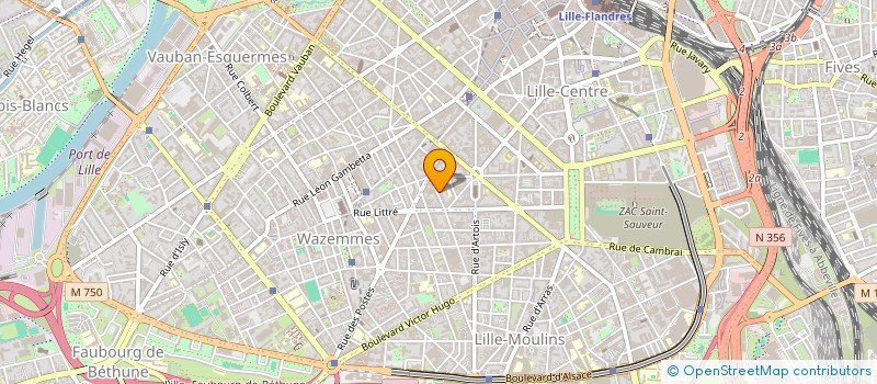 localisation de l'entreprise PAMODIA  LILLE