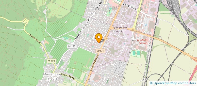 localisation de l'entreprise PAMOJA à MARSANNAY-LA-COTE