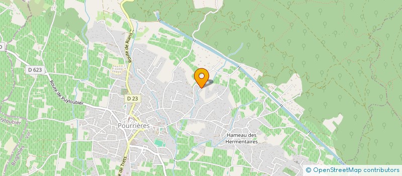 localisation de l'entreprise PAMOJA  POURRIERES