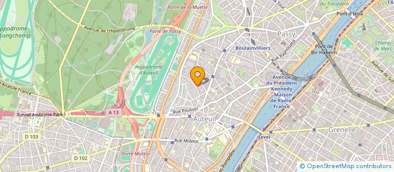 localisation de l'entreprise PAMOSH  PARIS