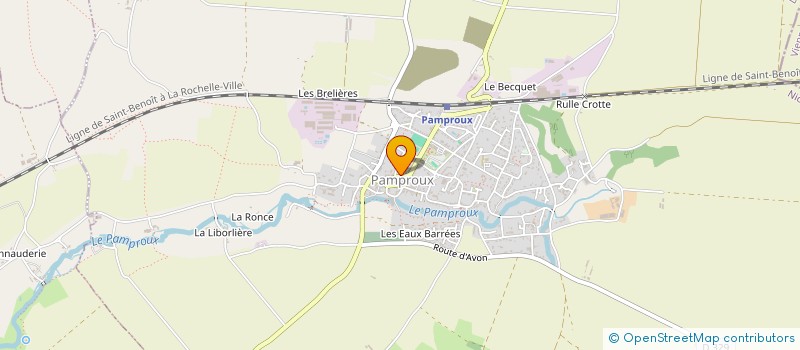 localisation de l'entreprise PAMP'ROUTE  PAMPROUX