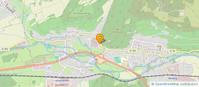 localisation de l'entreprise PAMPA  DINSHEIM-SUR-BRUCHE