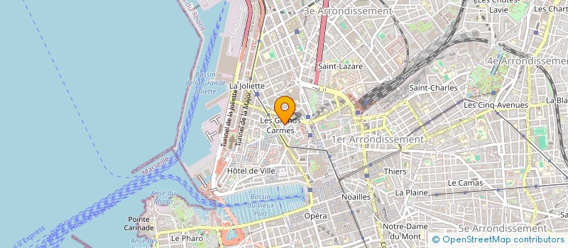 localisation de l'entreprise PAMPA à MARSEILLE