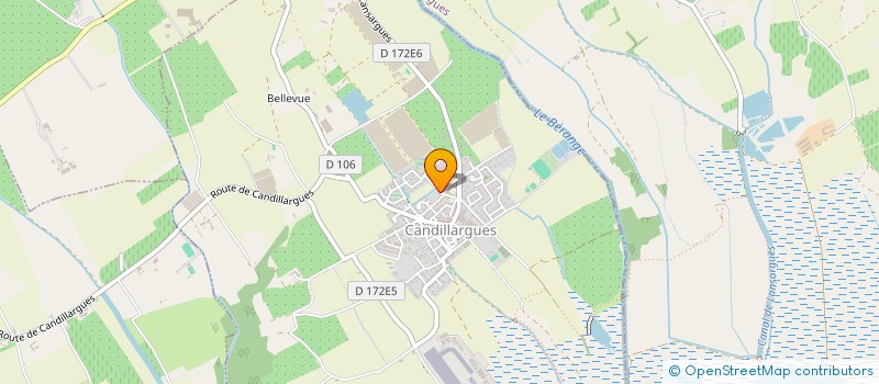 localisation de l'entreprise PAMPA I  CANDILLARGUES