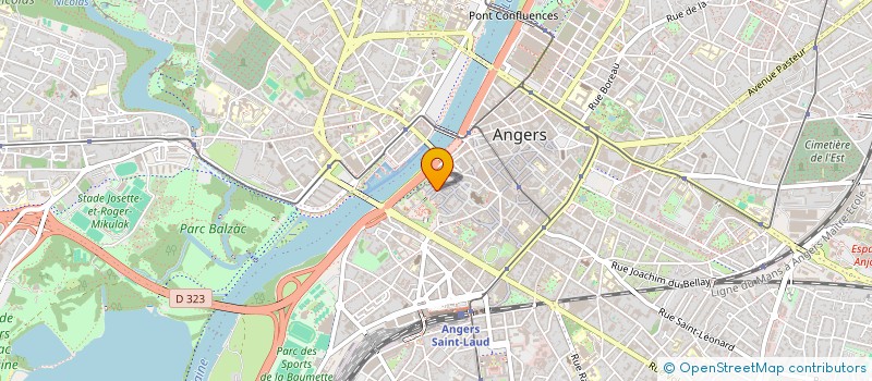 localisation de l'entreprise PAMPA INVESTISSEMENT à ANGERS
