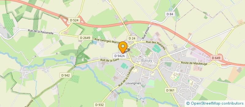 localisation de l'entreprise PAMPA & TRALALA à BAVAY