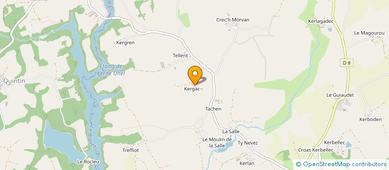 localisation de l'entreprise PAMPANAY  LANRIVAIN