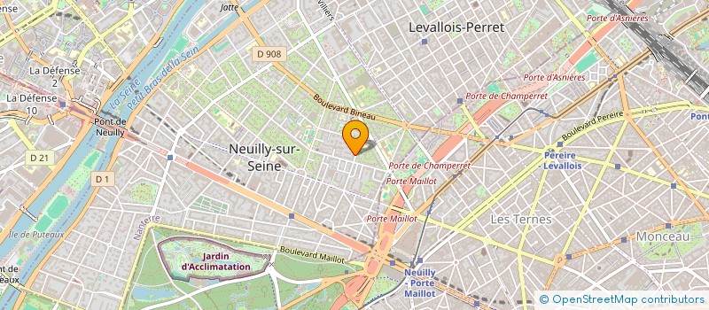 localisation de l'entreprise PAMPELONNE CAPITAL à NEUILLY-SUR-SEINE