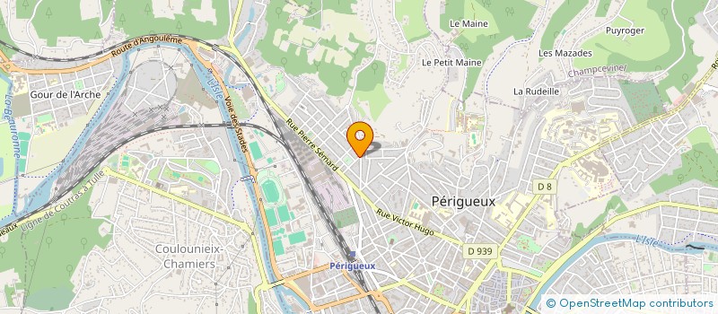 localisation de l'entreprise PAMPELUNE TEAM TRAIL  PERIGUEUX