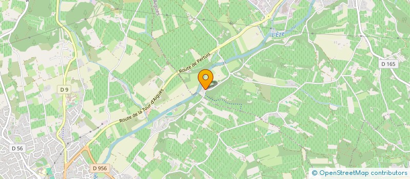 localisation de l'entreprise PAMPERIGOUSTE  LA TOUR-D'AIGUES