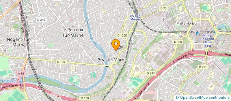 localisation de l'entreprise PAMPLEMOUSSE à BRY-SUR-MARNE