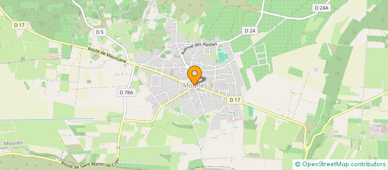 localisation de l'entreprise PAMPLEMOUSSE  MOURIES