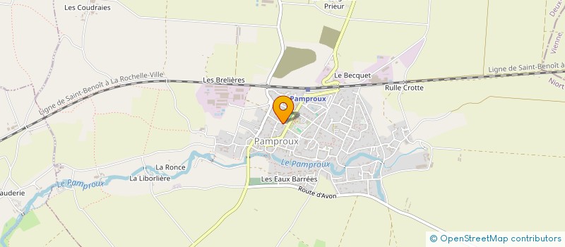 localisation de l'entreprise PAMPROUX COMBUSTIBLES à PAMPROUX