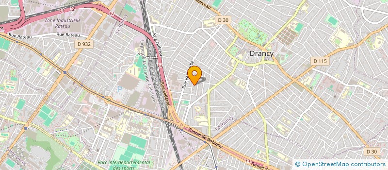 localisation de l'entreprise PAMSAN  DRANCY