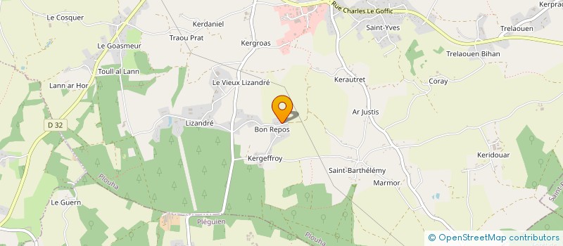 localisation de l'entreprise PAMSYA  PLOUHA