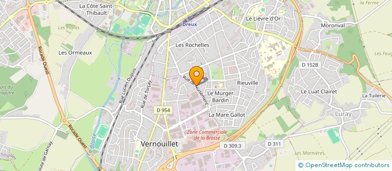 localisation de l'entreprise PAMUKKALE à VERNOUILLET