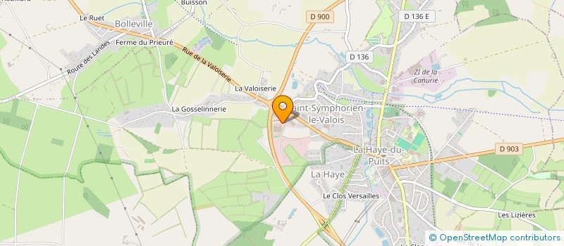 localisation de l'entreprise PAMYEVE  LA HAYE