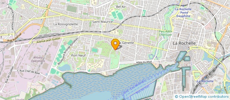 localisation de l'entreprise PAMYMER  LA ROCHELLE