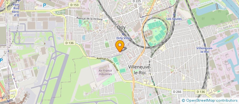 localisation de l'entreprise PAMZAG  ORLY