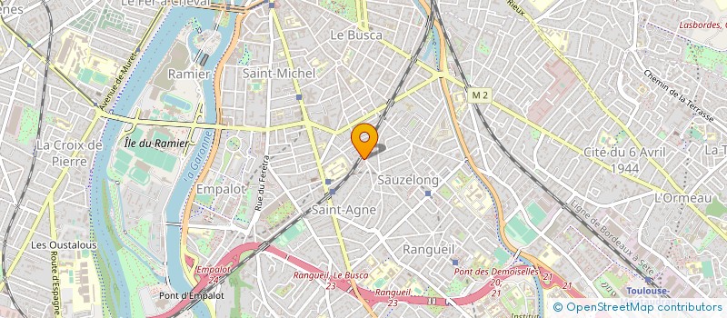 localisation de l'entreprise PAN à TOULOUSE