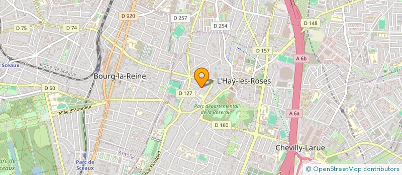 localisation de l'entreprise PAN  L'HAY-LES-ROSES