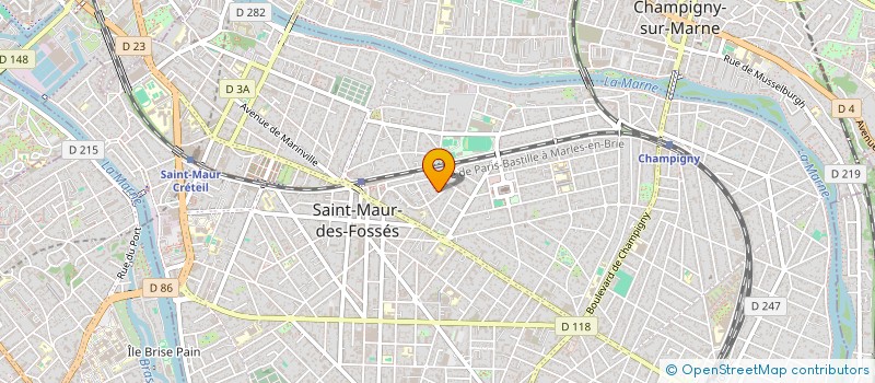 localisation de l'entreprise PAN à SAINT-MAUR-DES-FOSSES