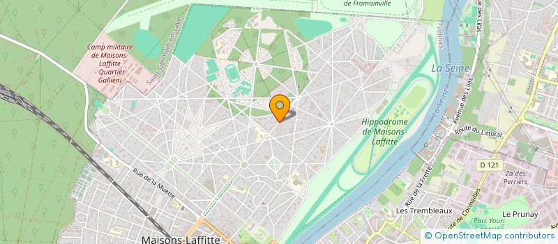 localisation de l'entreprise PAN  MAISONS-LAFFITTE