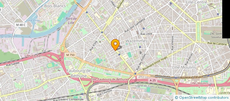 localisation de l'entreprise PAN ANIMA FRANCE à LILLE